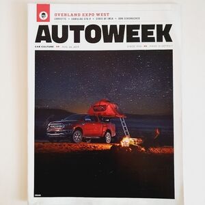 AutoWeek Magazine August 26, 2019 - Overland Expo West - Corvette Cadillac Jetta